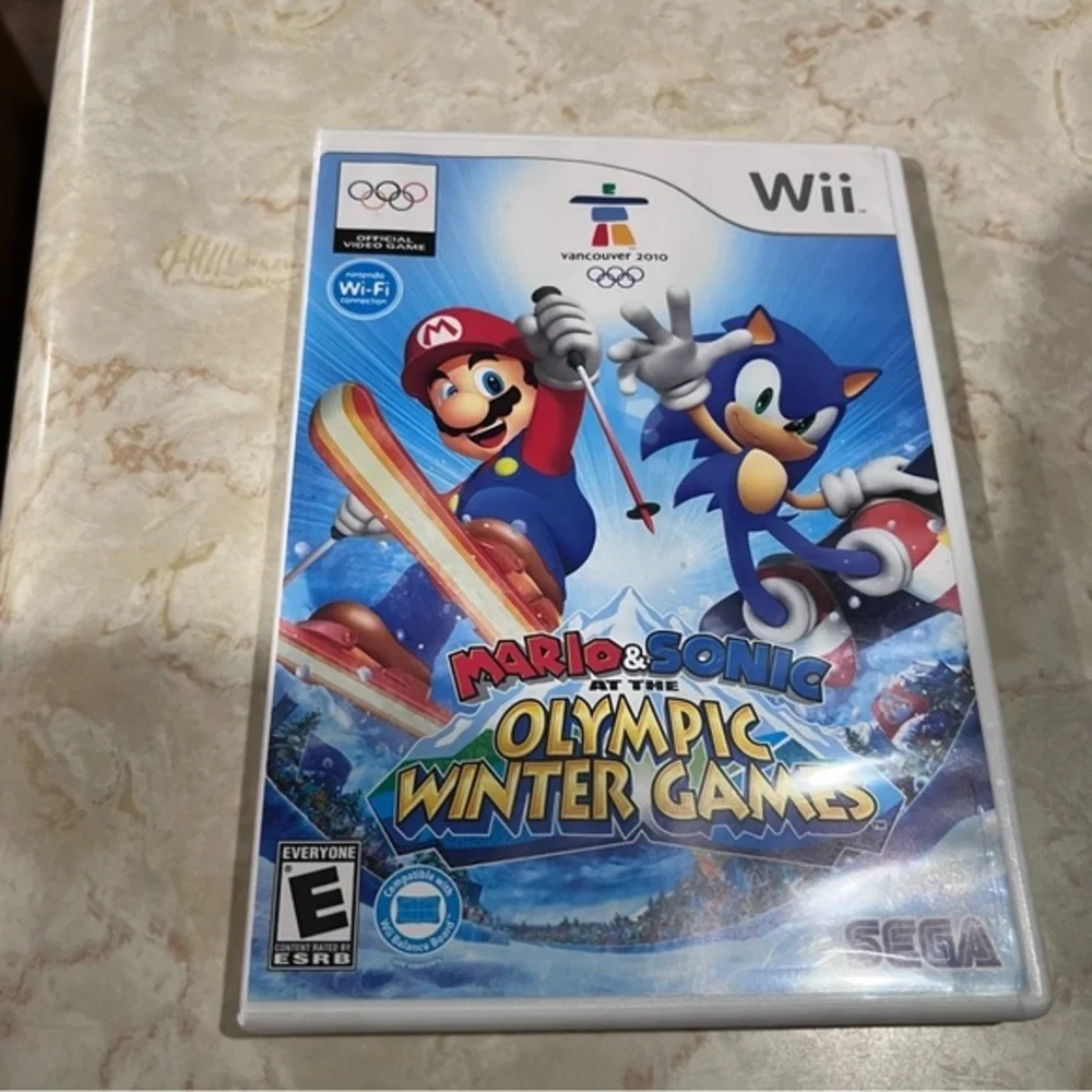 Mario and Sonic at the Olympic Winter Games for Wii #Nintendo #WiiGames